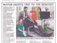 Mayor enjoys trip to the dentist!