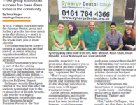 Dental firm thanks paper for its help