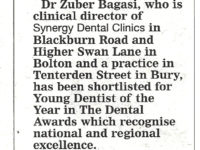 Dentist in line for top award