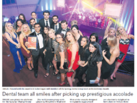 Dental team all smiles after picking up prestigious accolade