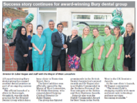 Success story continues for award-winning Bury dental group
