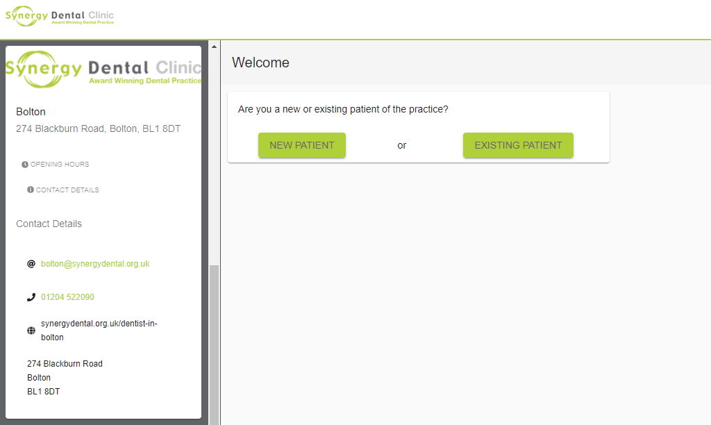 Dentist Clinic in Bolton • Synergy Dental Clinics