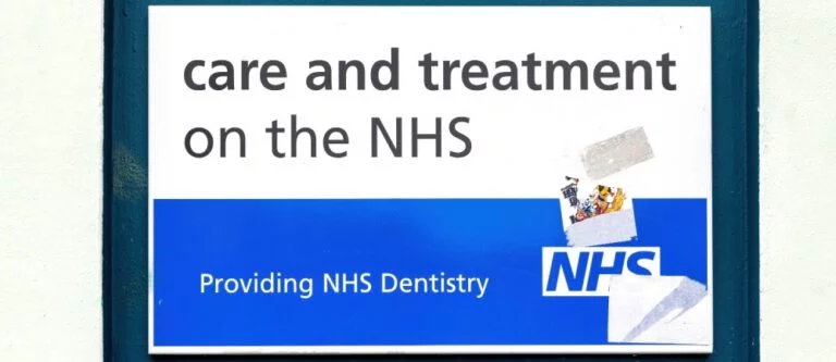A crisis in the UK means many people are unable to register with a dentist for NHS treatment and have to go private.